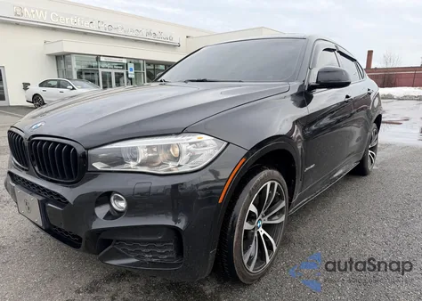 2016 BMW X6 z USA, uszkodzony, nr VIN 5UXKU6C55G0R34316